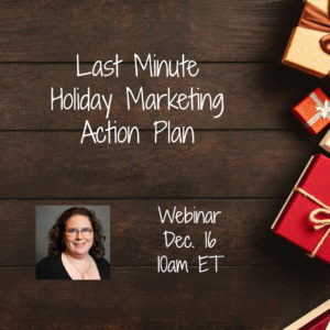 Webinar: Last Minute Holiday Marketing Action Plan @ online | Herndon | Virginia | United States