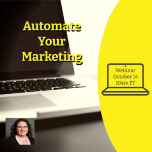 Webinar: Automate Your Marketing @ online